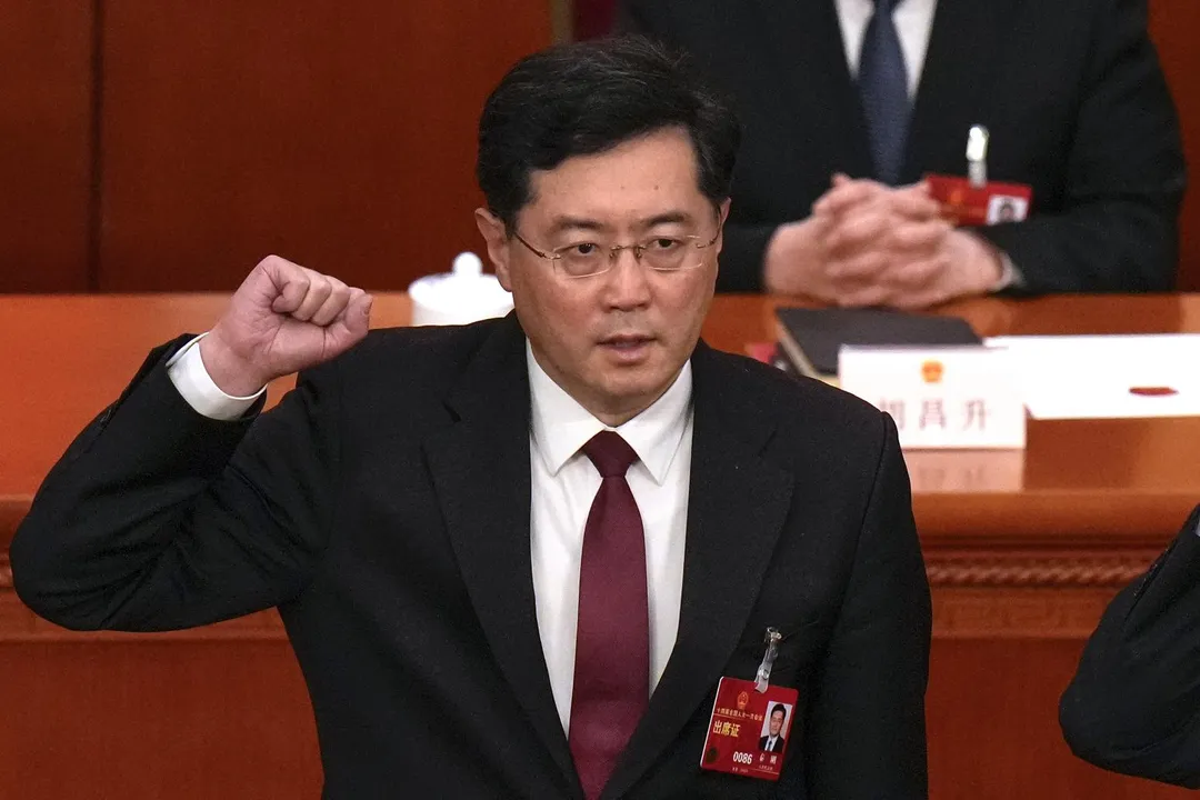 前大陸外長秦剛傳已提早退休。（資料照／美聯社）