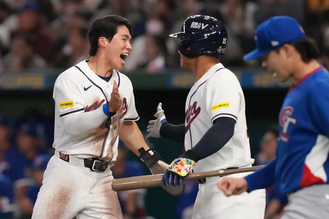 世界棒球經典賽（WBC）台韓大戰激戰十局，中華隊以5比4擊敗韓國隊，讓韓國在八強門票爭奪戰中遭遇重大挫折。（圖／美聯社）