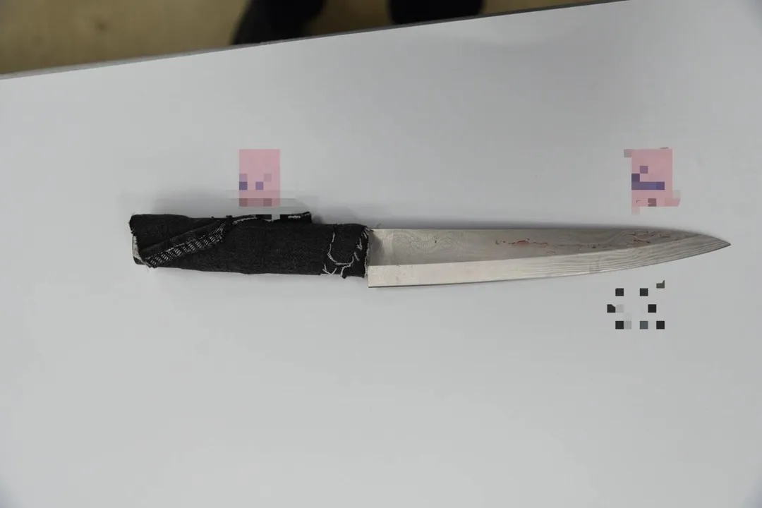 兇器。（圖／警方提供）