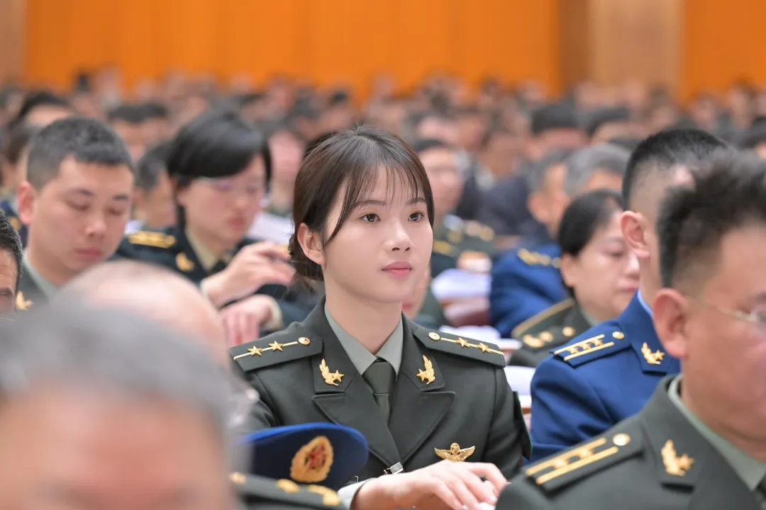 徐楓燦現身兩會。（圖／新華社）