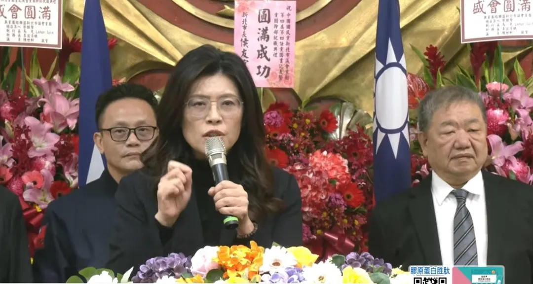 國民黨主席鄭麗文。（圖／中天新聞）