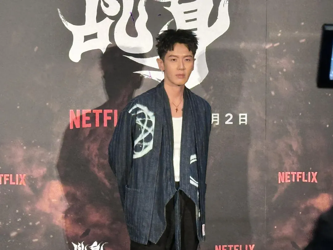 男星柯震東4年前因拍攝《乩身》意外受傷破相。 （圖／記者 伍映澄 攝）