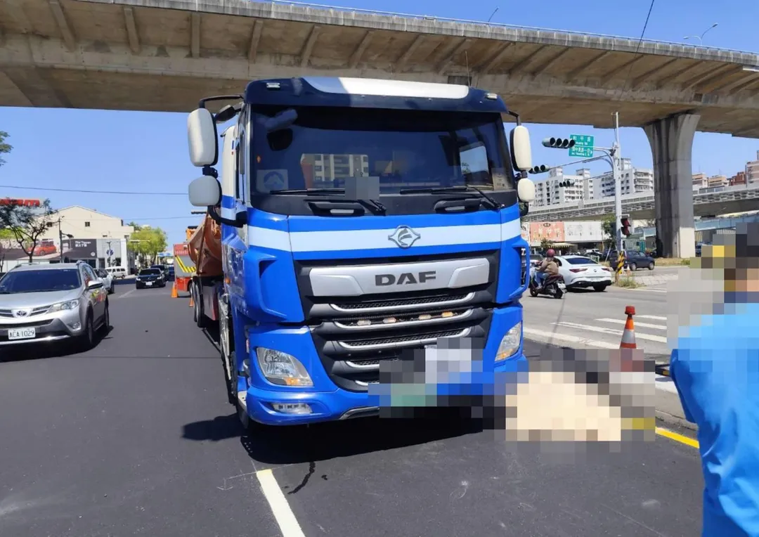 車禍現場。(圖/中天新聞)