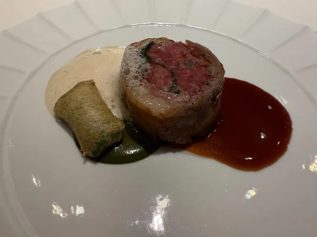 義式羊肉捲.黑啤酒.孜然。(圖/黃宏輝提供)