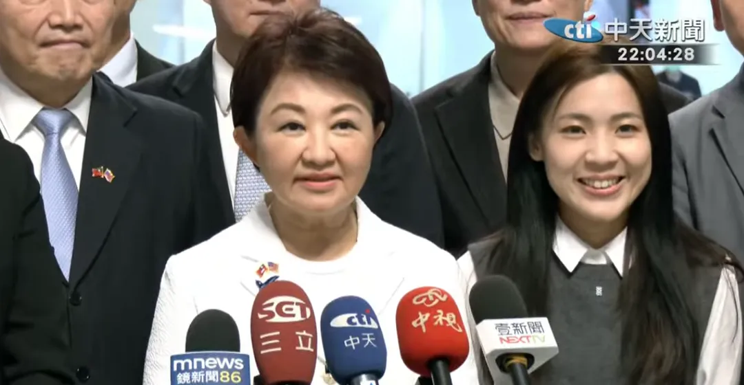 盧秀燕接受媒體專訪時提到軍購金額應該在8千億至1兆元之間。（資料照／中天新聞）