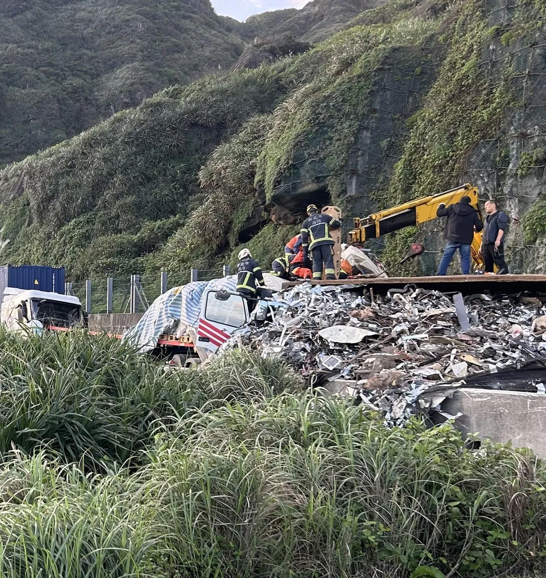 車禍現場。(圖/民眾提供)