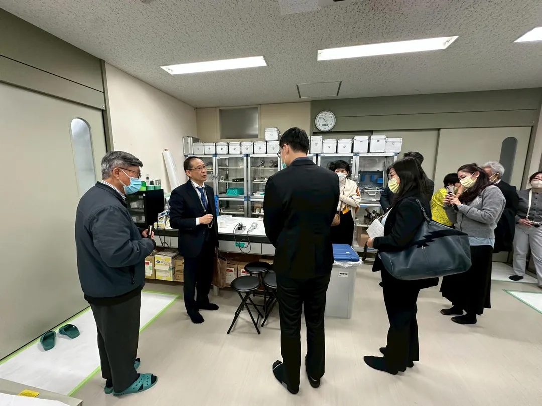 麗寶新藥參訪福島醫科大學輻射緊急醫療中心(Radiation Emergency Medicine Center)。(圖/麗寶新藥)