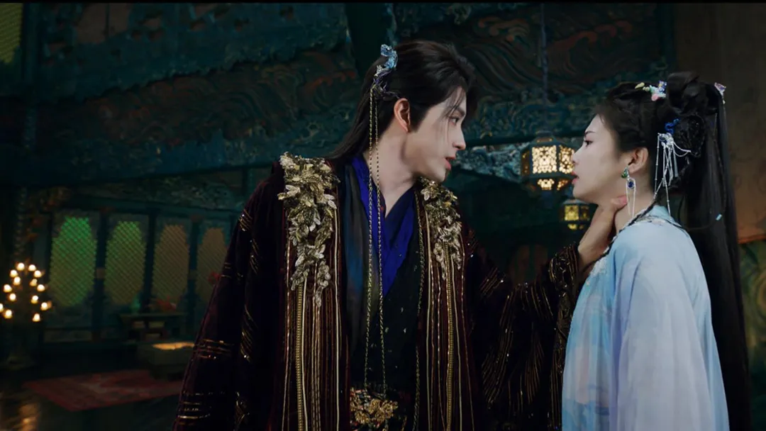 《白月梵星》是白鹿和敖瑞鵬首次合作。（圖／中天娛樂台提供）