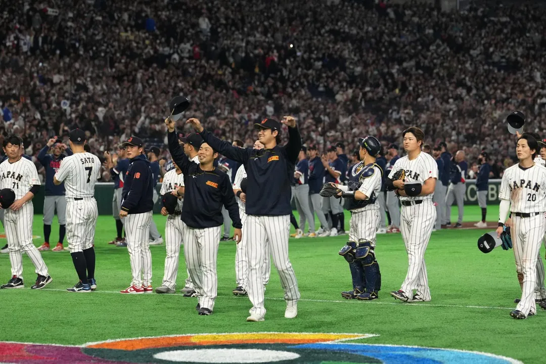 日本武士隊展現壓制力，以4勝小組第一的成績穩穩晉級。（圖／美聯社）