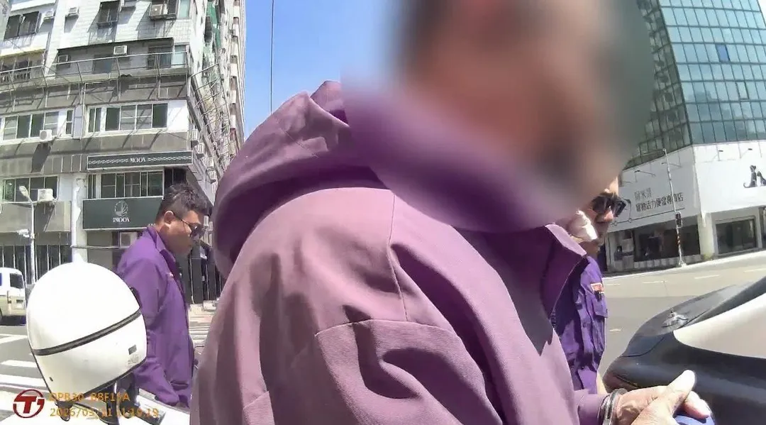 吳男竟騎著自己名下的機車，被警方秒逮。（圖／警方提供）