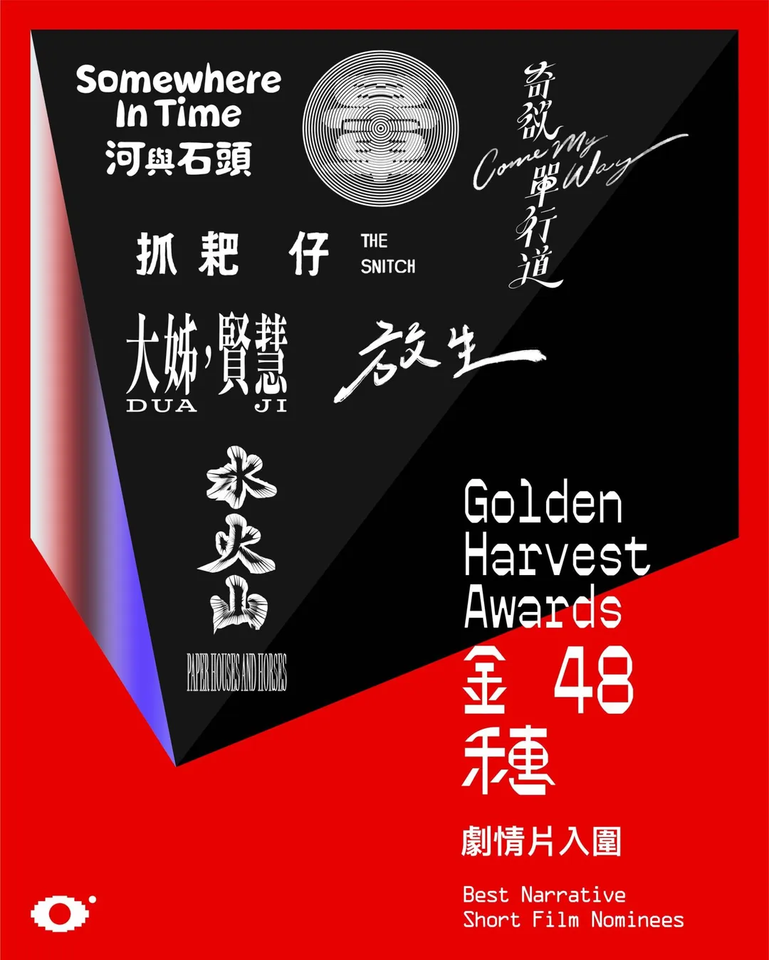 「第48屆金穗獎」11日揭曉入圍名單，本屆報名影片高達318部。（圖／金馬執委會 提供）