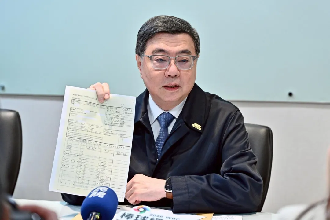 卓榮泰秀日本私人行程自費單據共計近214萬元（圖／行政院提供）