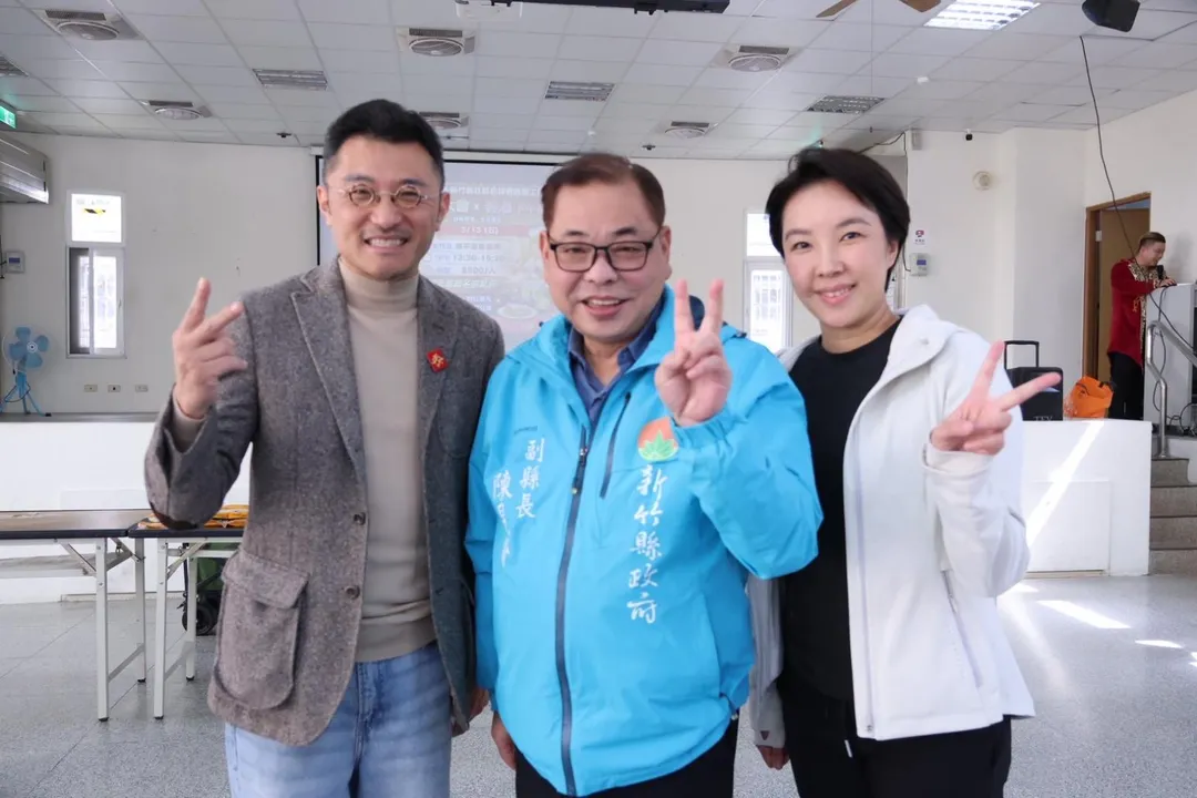 陳見賢出席新竹縣自媒體職業工會成立。(圖/陳見賢辦公室提供)
