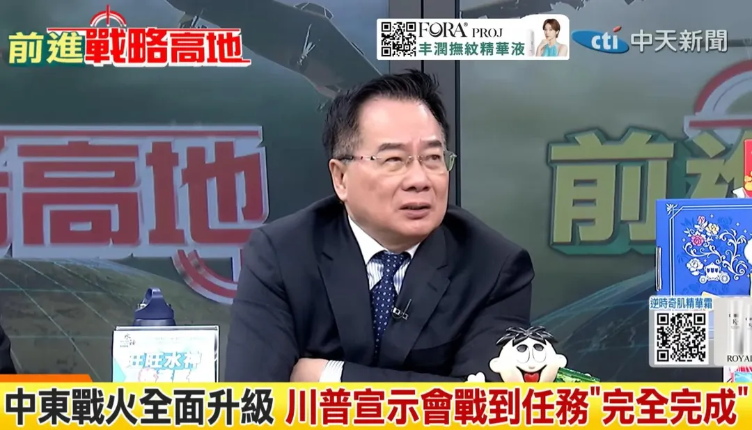 蔡正元。(圖/中天新聞)