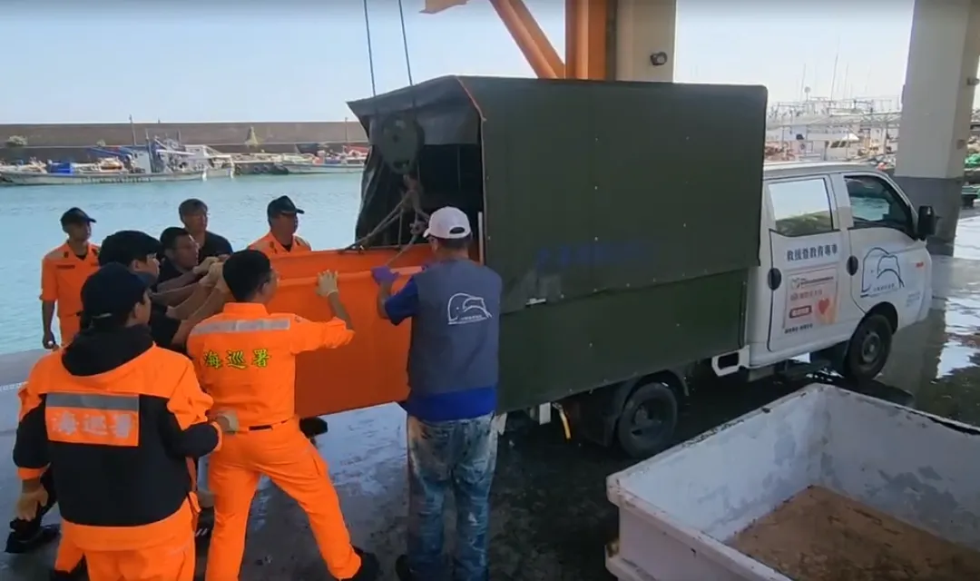 緊急送往基隆進行醫療處置。（圖／民眾提供）