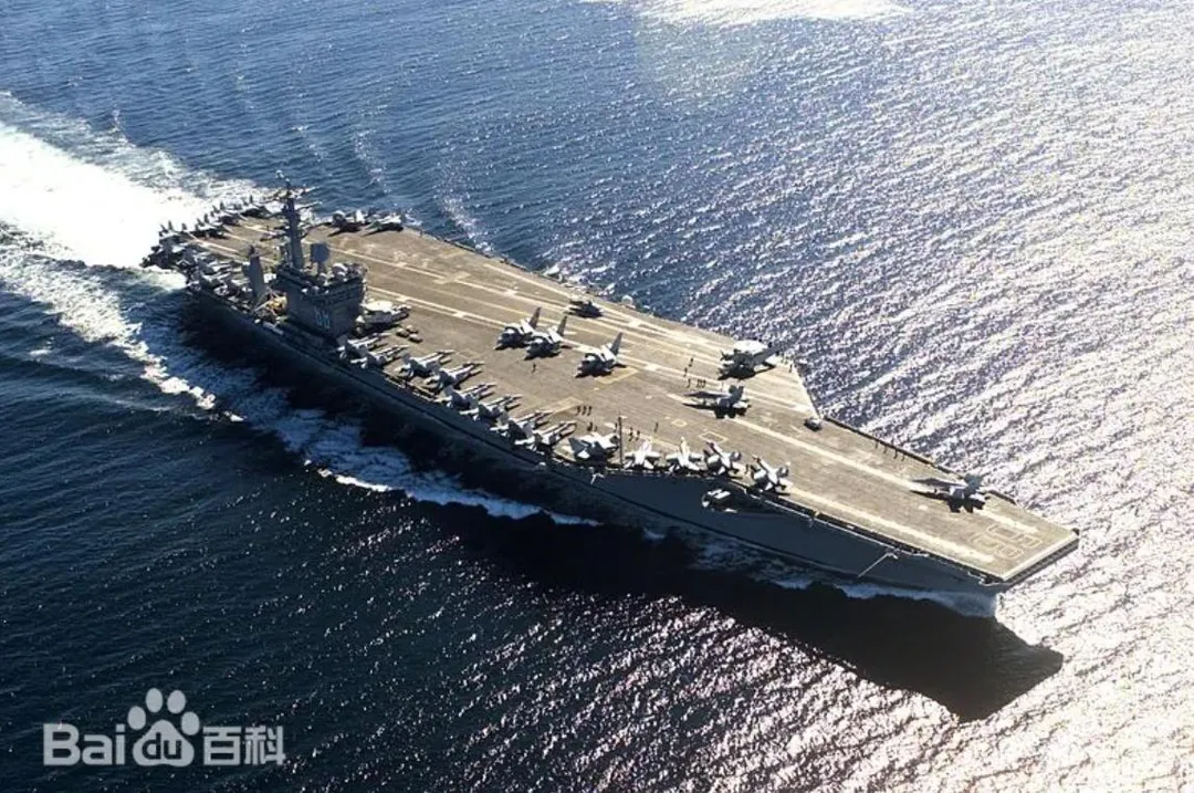 尼米茲號航母。（圖／翻攝百度百科）
