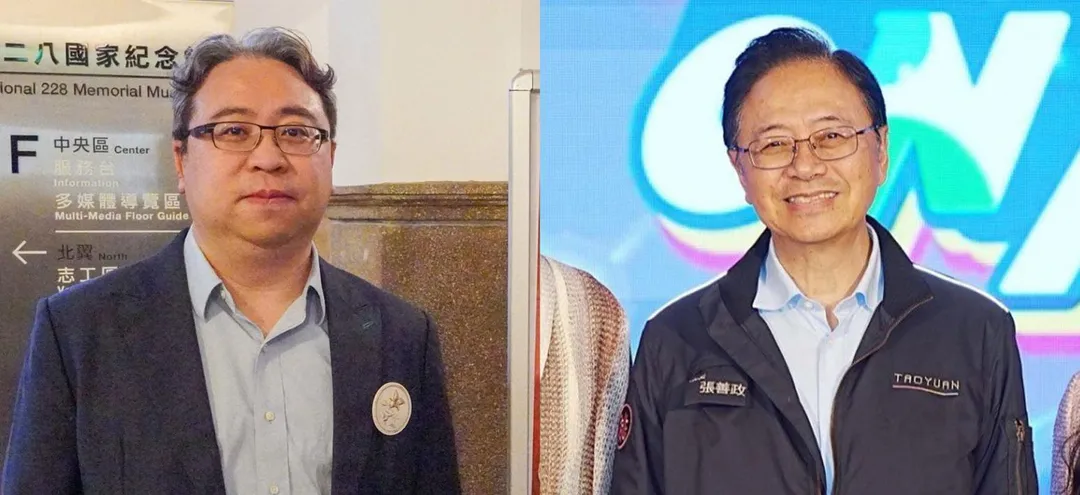 黃世杰、張善政。(合成圖/資料照)