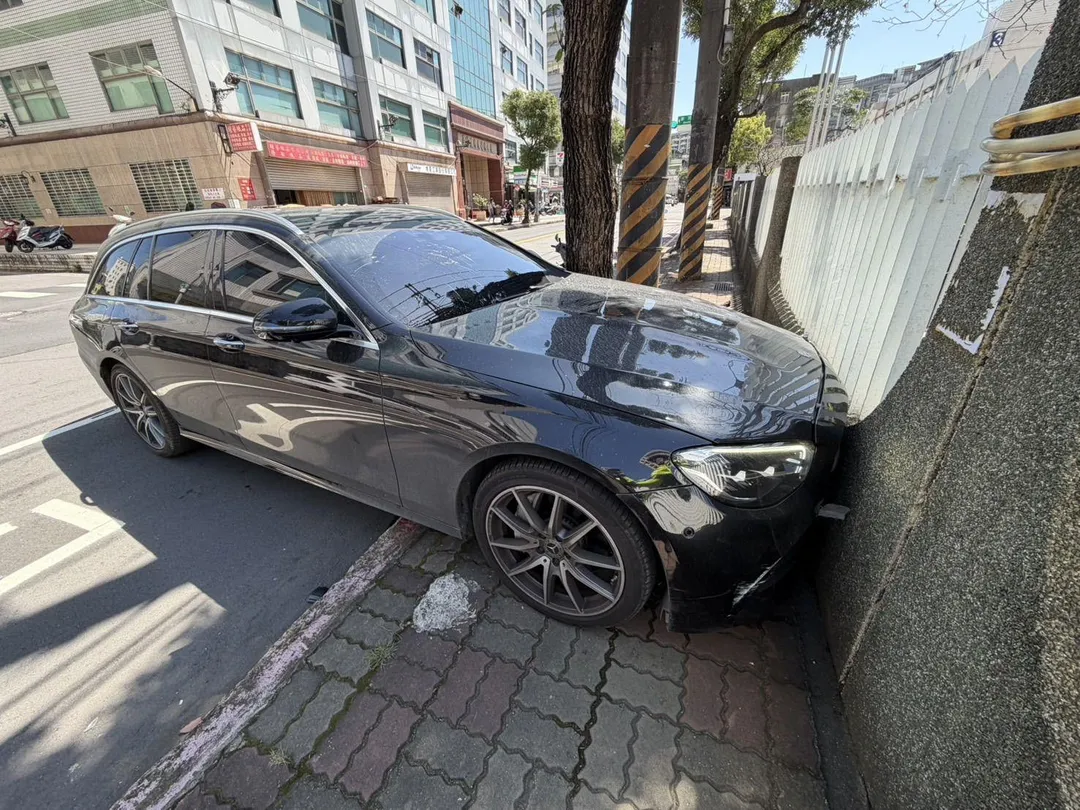 車禍現場。（圖／警方提供）