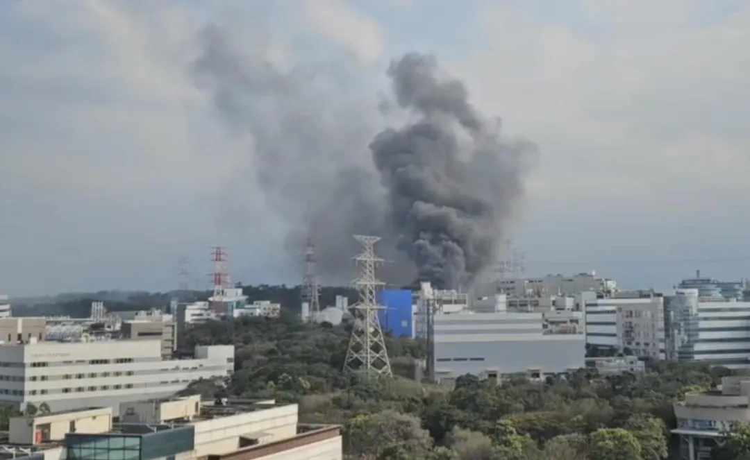 竹科超高壓變電所爆炸再添1死。（圖／翻攝畫面）