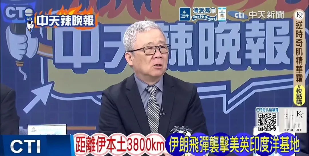 栗正傑。（圖／中天新聞）
