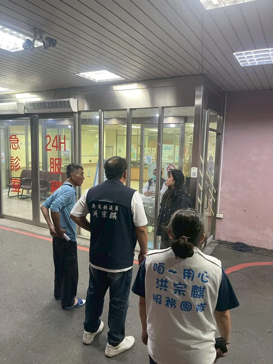 令人心碎的是，當劉婦被送往殯儀館時，洪宗麒接到鄰居電話，告知劉婦的小兒子已經回家了。（圖／屏東縣議員洪宗麒提供）