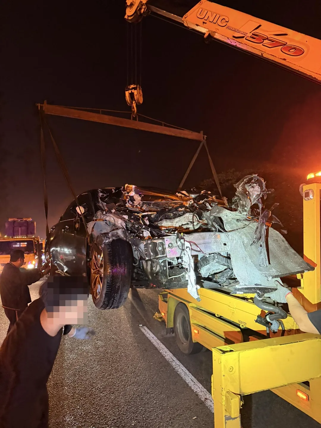 北部知名小兒科名醫命喪車禍。（圖／翻攝畫面）
