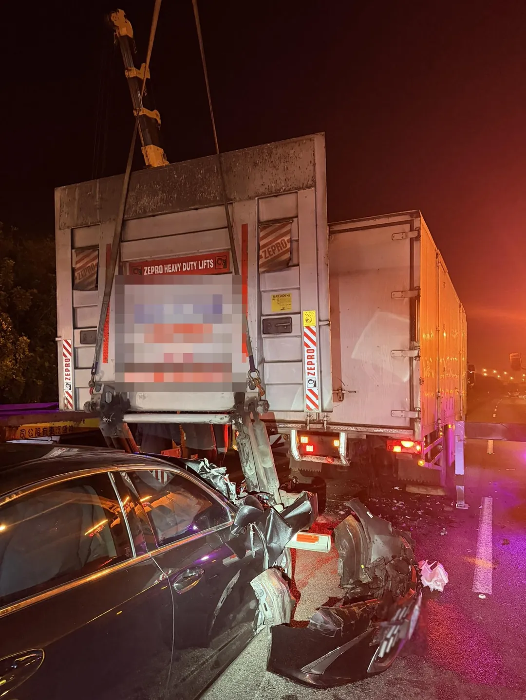 北部知名小兒科名醫命喪車禍。（圖／翻攝畫面）