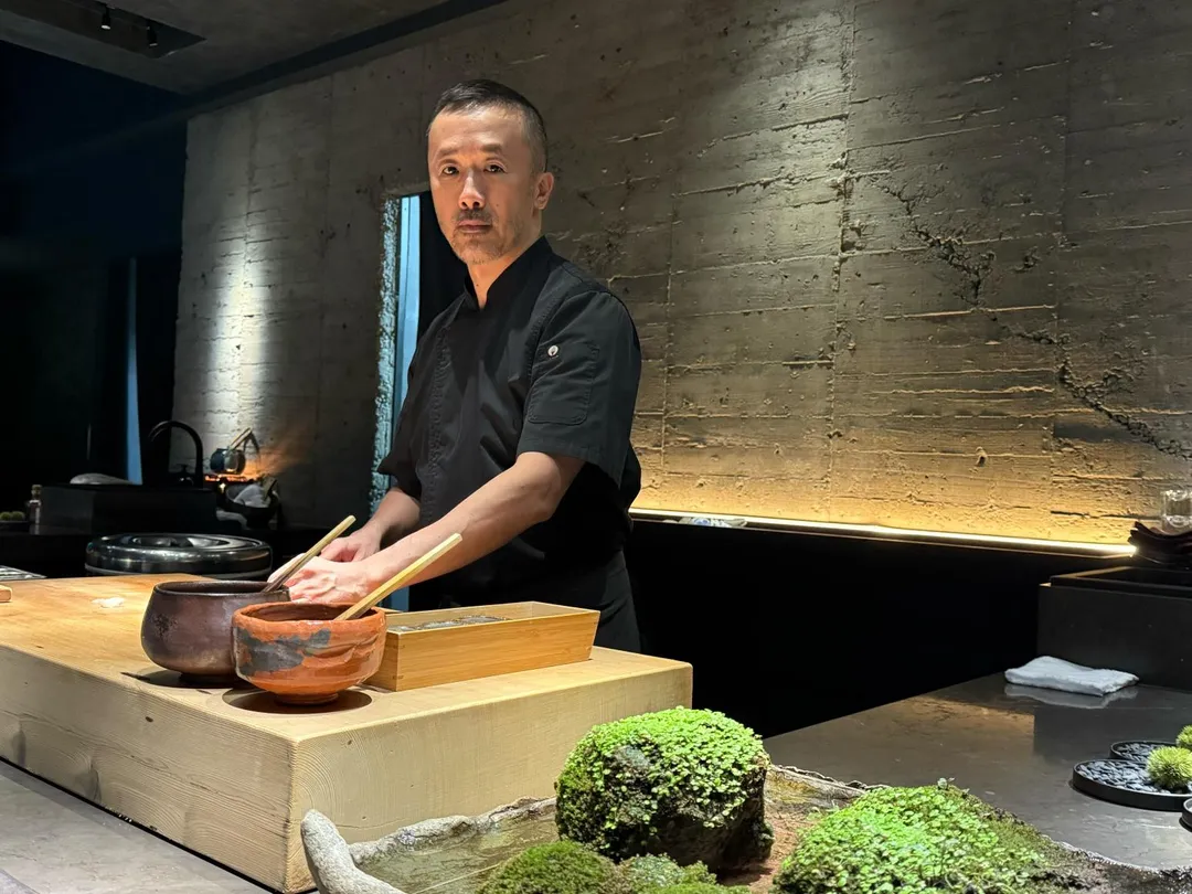 料理長濟安。（圖／黃宏輝提供）