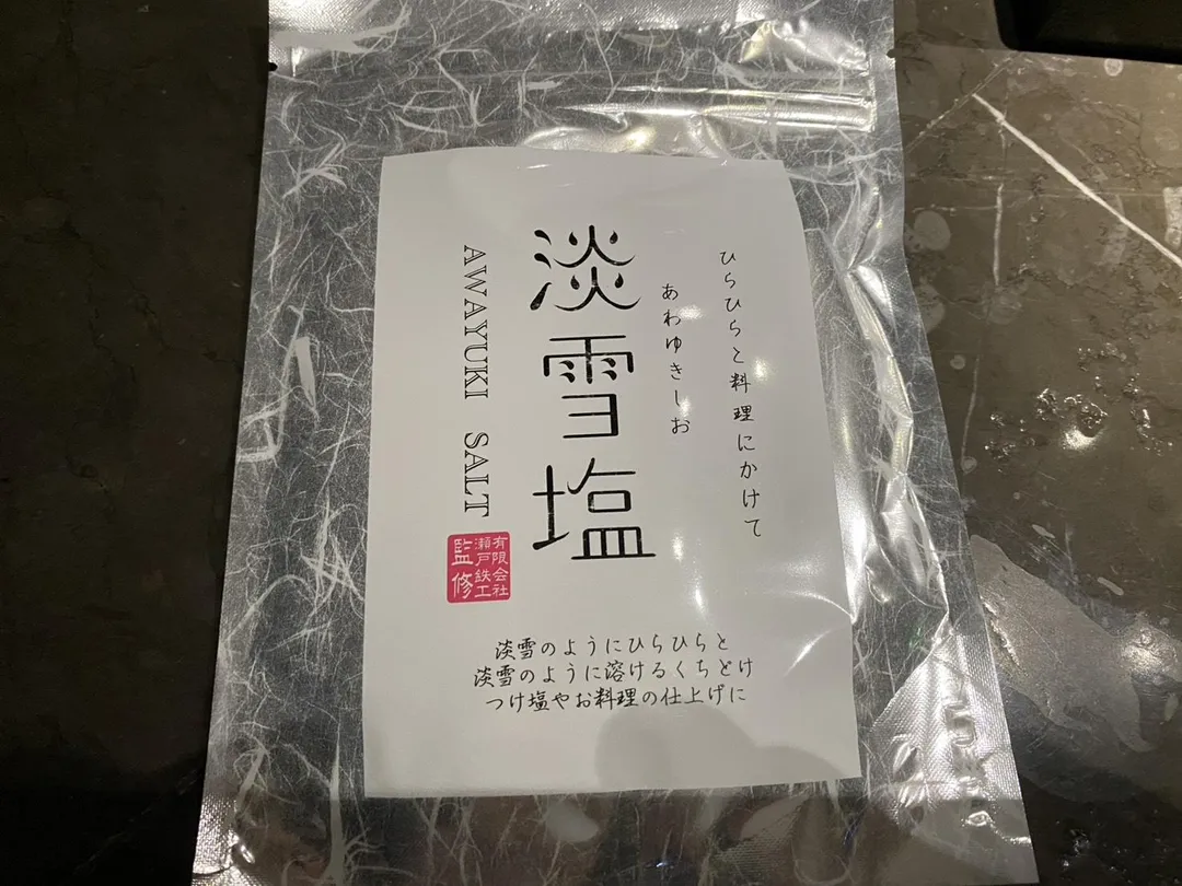 雪花鹽。（圖／黃宏輝提供）