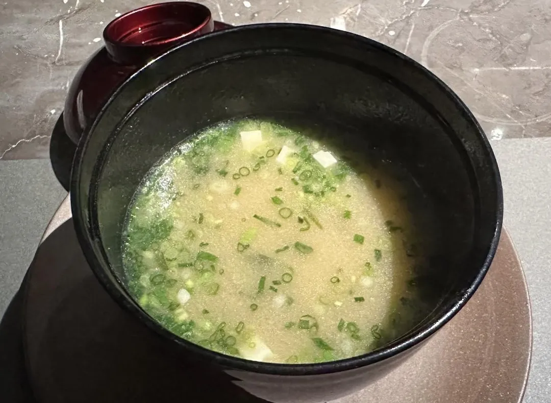 味噌湯。（圖／黃宏輝提供）