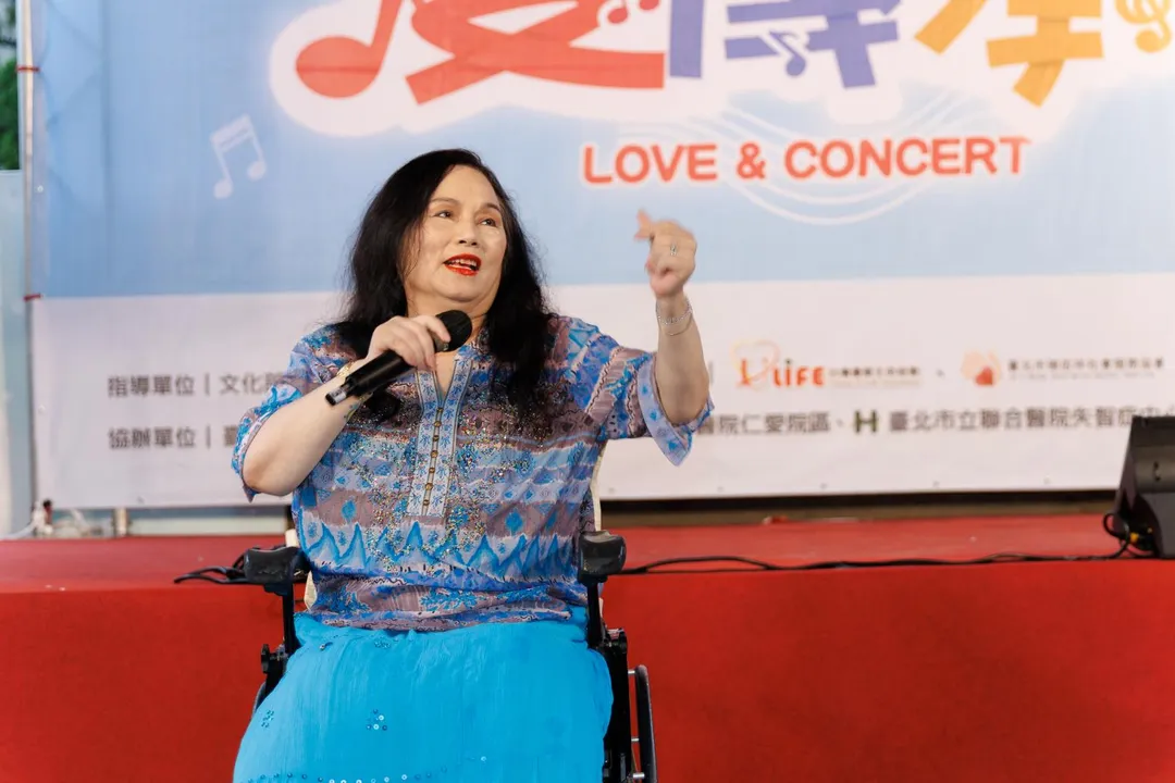 李珮菁27日在《愛傳承關懷演唱會》演出。(圖/台灣優質生命協會提供)