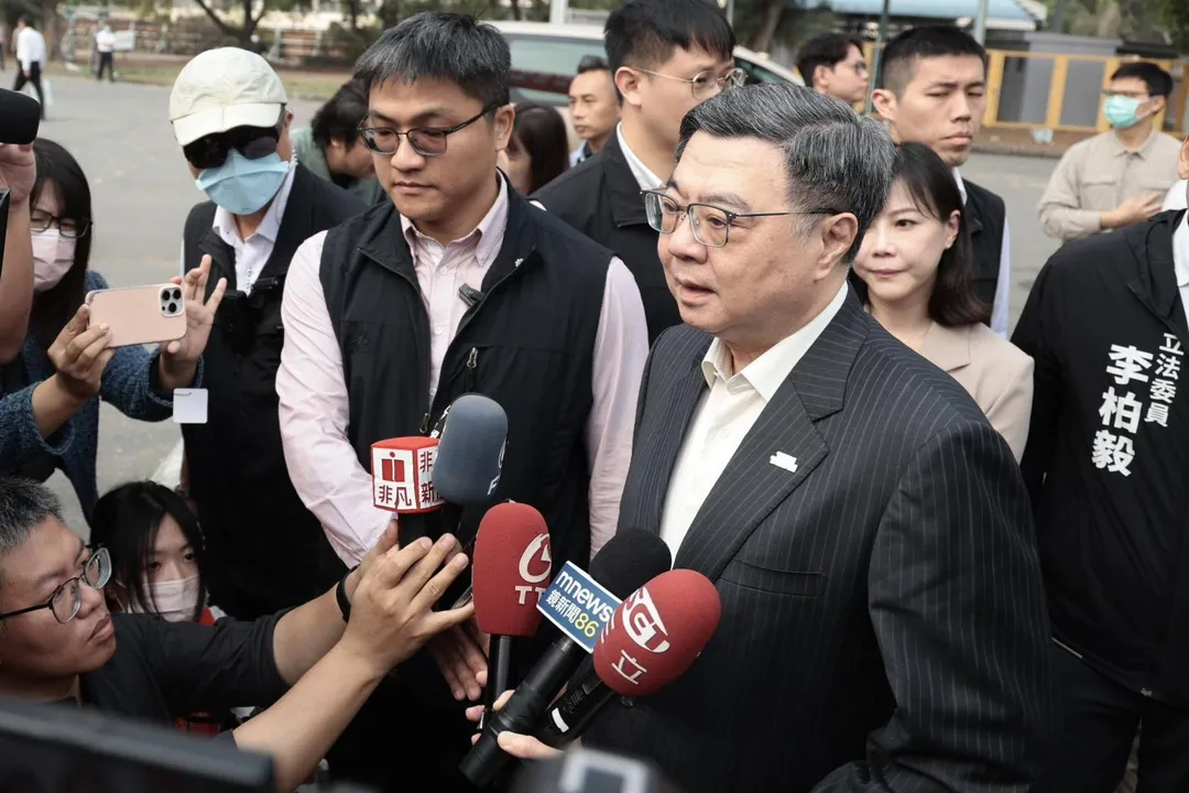 行政院長卓榮泰院長今（28）日出席「高雄第三（楠梓）園區聯外交通整體計畫聯合動土祈福典禮」。（行政院提供）