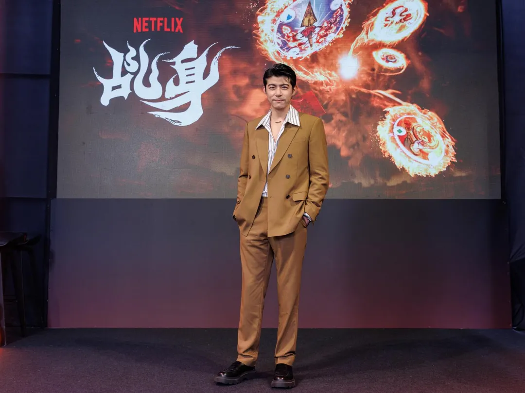 王柏傑在《乩身》飾演三太子。(圖/Netflix提供)