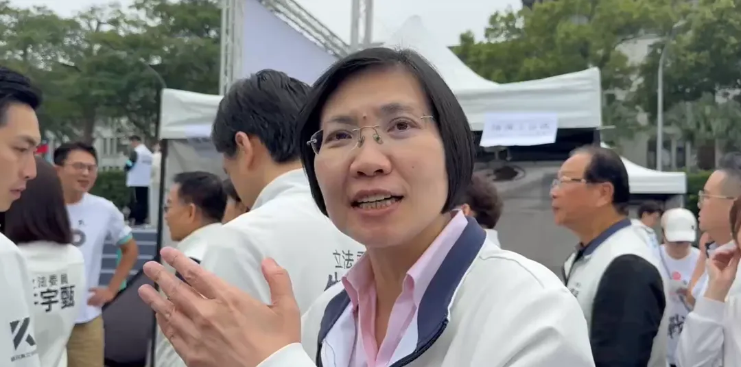 國民黨立委徐欣瑩。（圖／中天新聞）