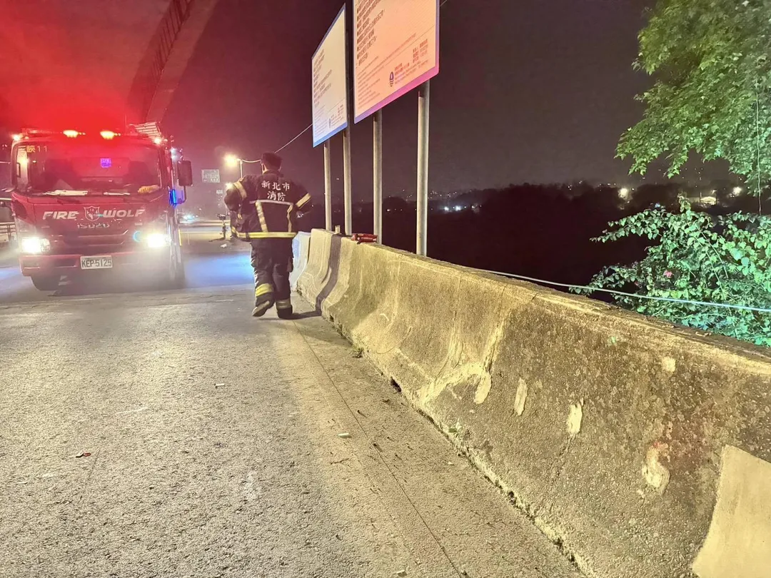 車禍現場。（圖／警方提供）