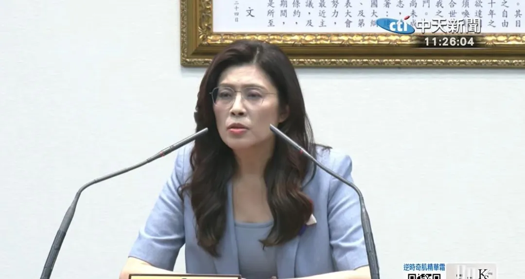 國民黨主席鄭麗文。(圖/中天新聞)