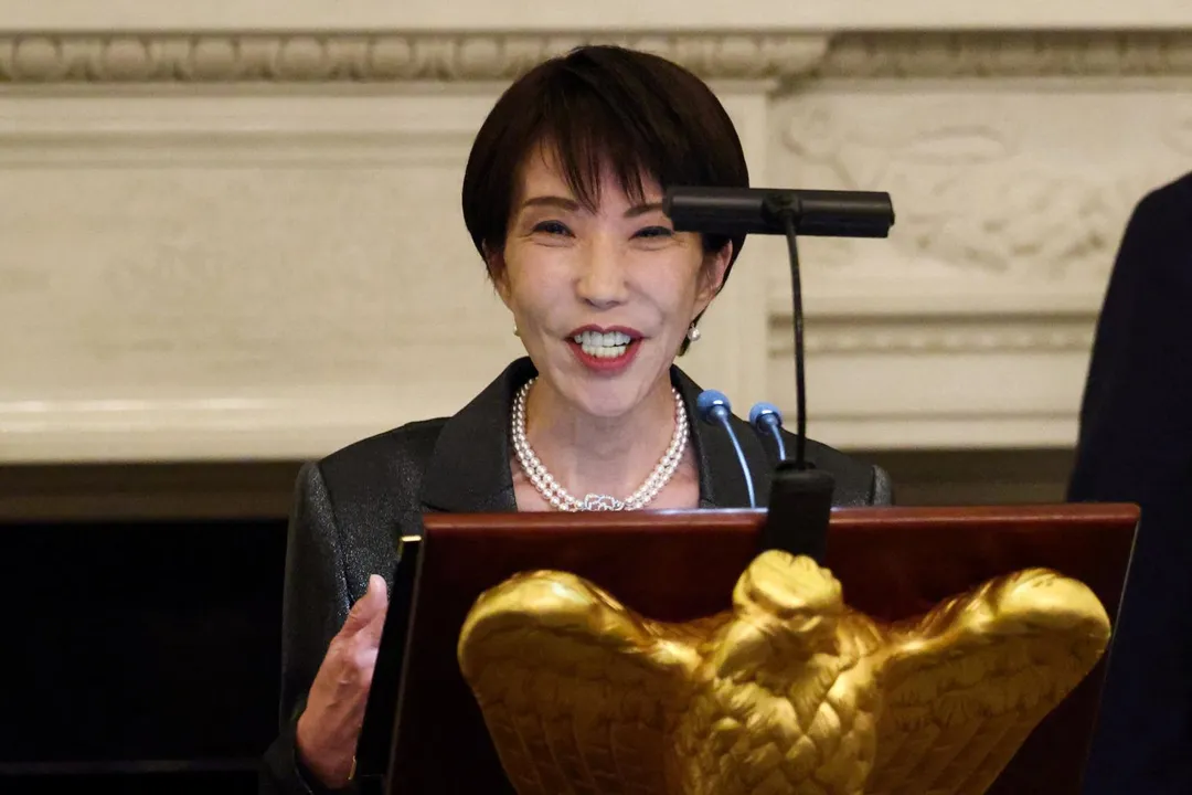日本首相高市早苗。（圖／路透社）