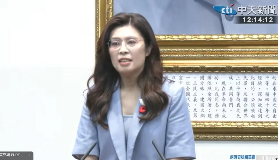 鄭麗文四月將赴大陸見習近平。（圖／中天新聞）