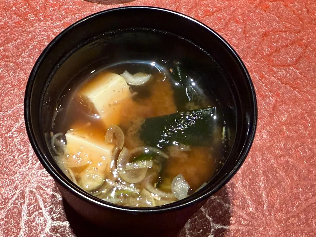味噌湯。（圖／黃宏輝提供）