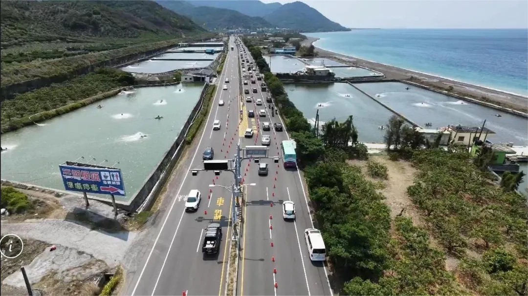 科技助攻清明疏運，屏警空拍監控結合情境管理。（圖／中天新聞）