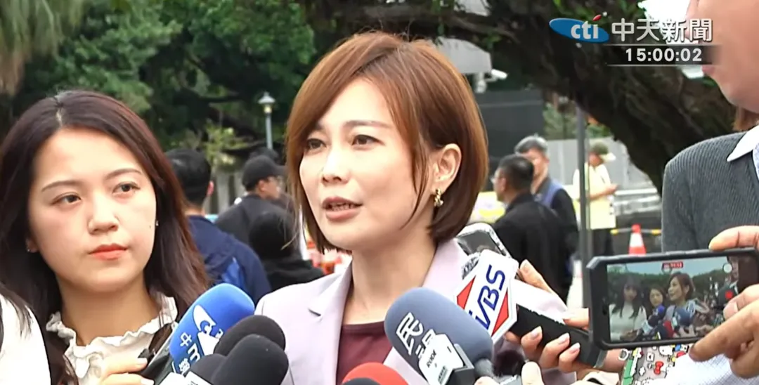 總統府發言人郭雅慧。（圖／中天新聞）