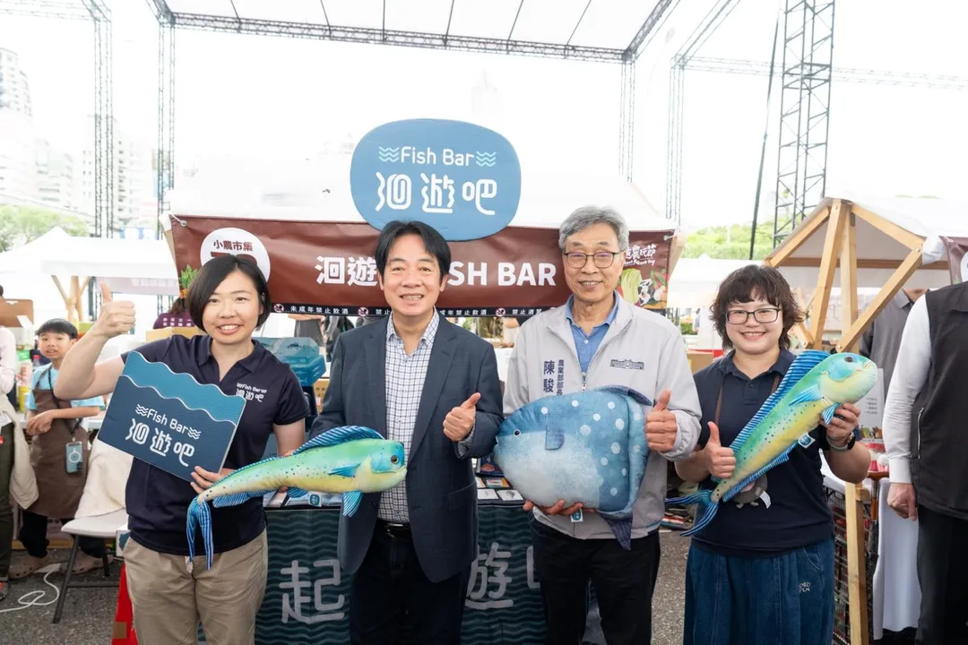 賴清德出席「凱道農玩節 Good R Good Day」。(圖/翻攝農業部臉書)