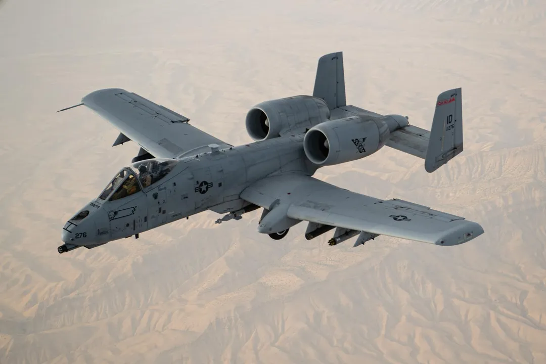 美軍A-10C攻擊機。(圖/美國空軍)