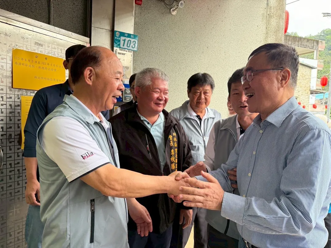 李四川拜會坪林農會。(圖/李四川辦公室提供)