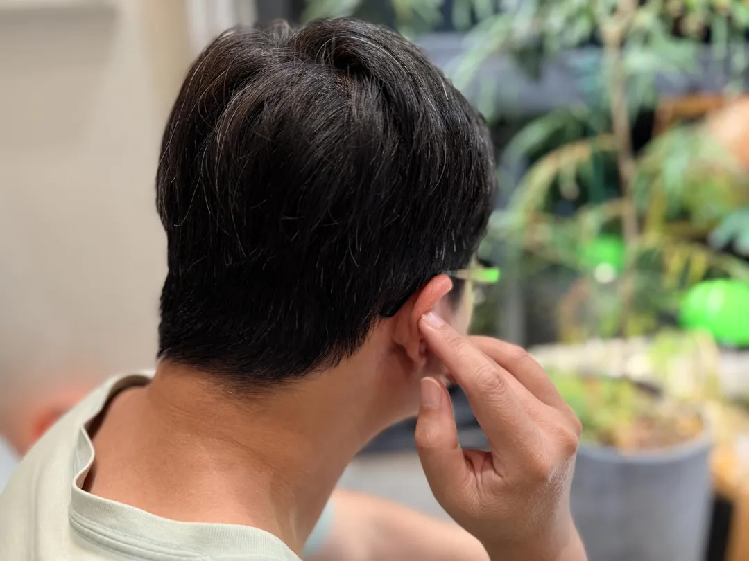 鼻咽癌部分患者於放療後出現耳鳴、耳悶等症狀，應及早就醫評估，透過中西醫整合照護，可改善後遺症提升生活品質。（示意圖，非當事人／台南市立醫院）