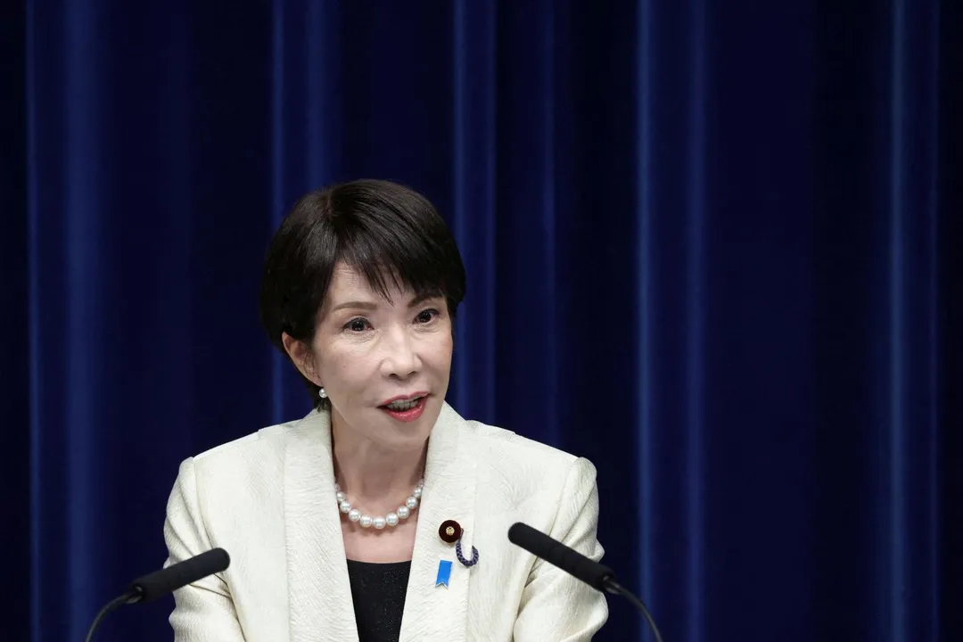 日本首相高市早苗。（圖／路透社）