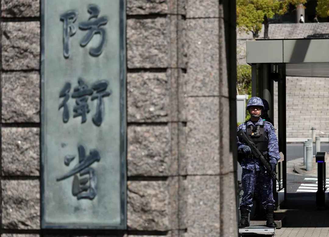 日本防衛省。（圖／路透社）