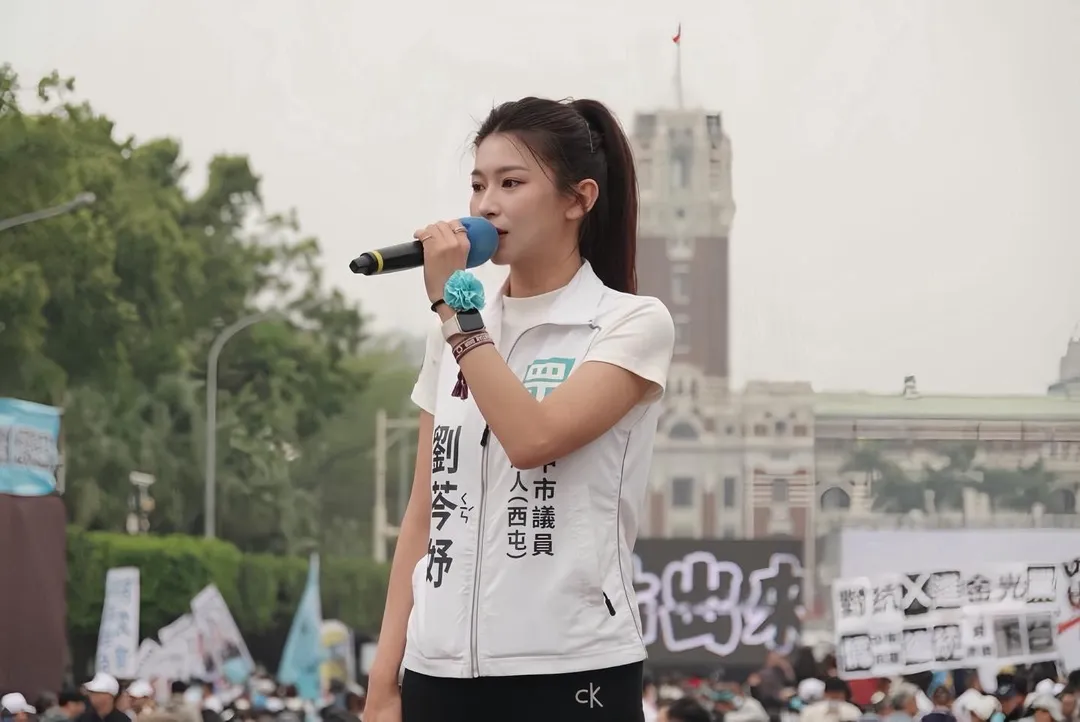 民眾黨台中市議員參選人劉芩妤。（圖／劉芩妤臉書）