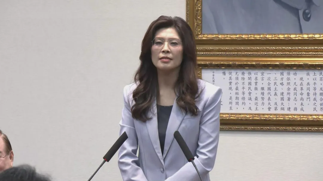 國民黨主席鄭麗文。（圖／中天新聞）
