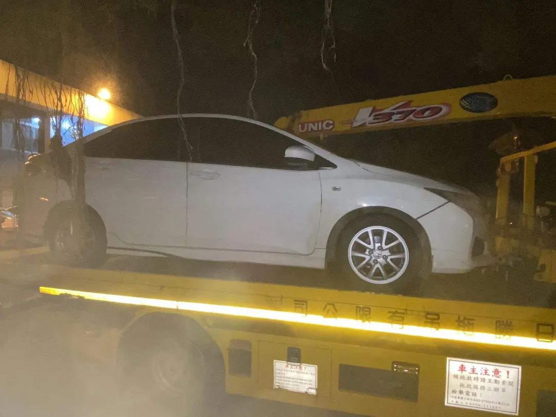 受害的車輛共有11輛。（圖／國道警方提供）